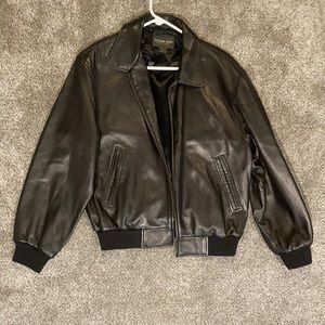 New Black Leather Jacket